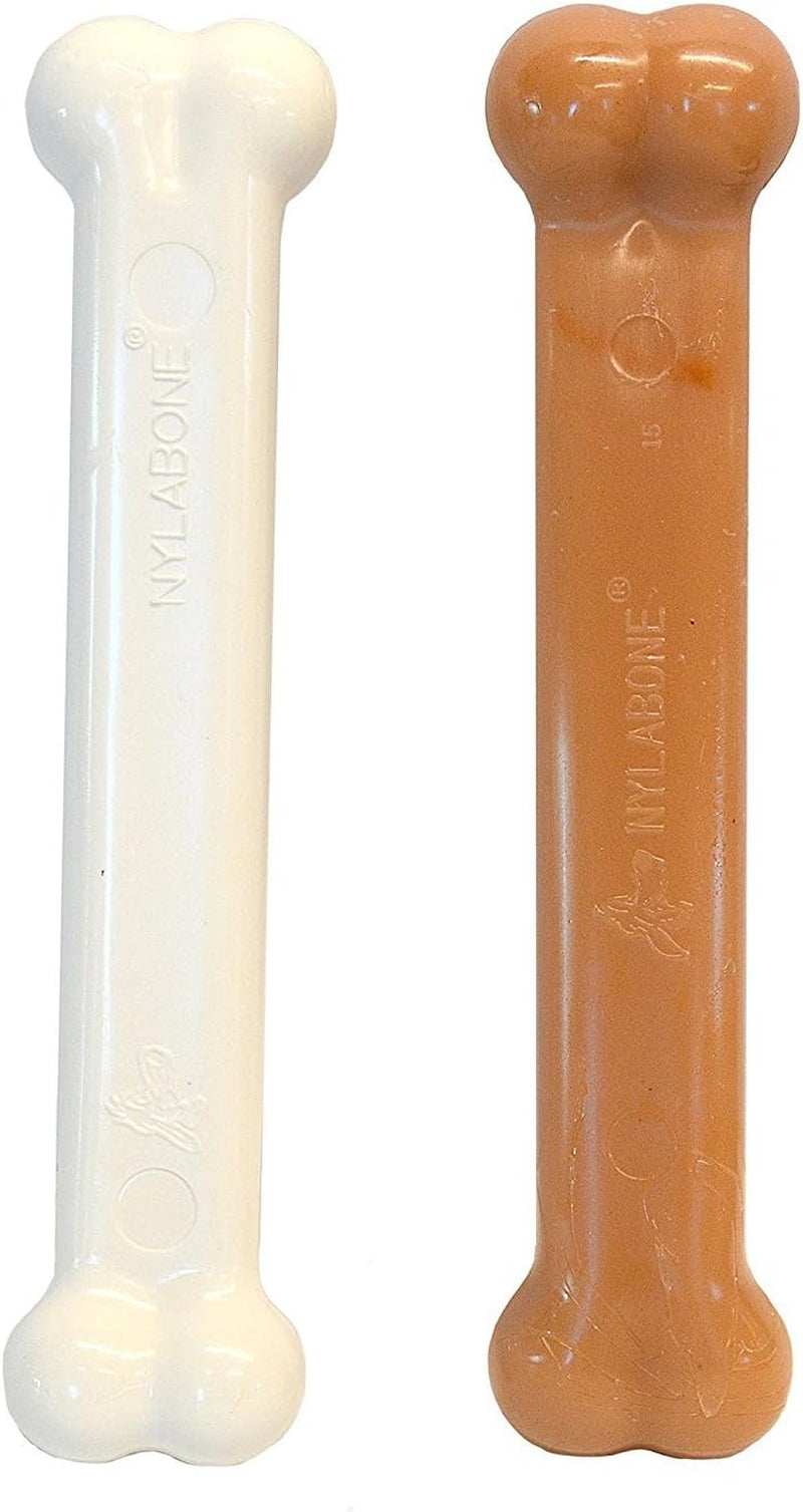 Original Bone Power Chew Toy for Dogs, Durable Dog Toys for Aggressive Chewers, Basted Blast Chicken Flavor, Large - up to 50 Lbs, 2 Pack