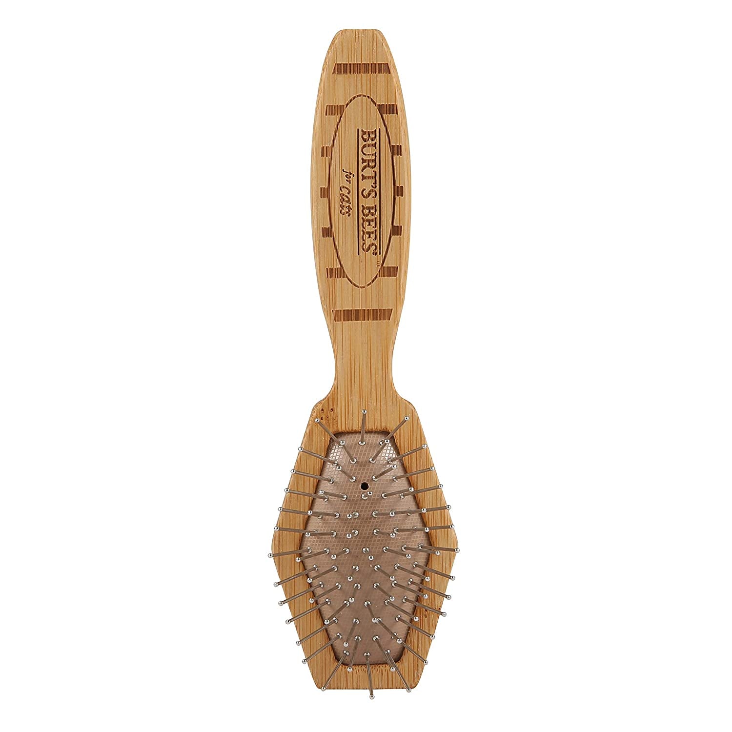 Double Sided Pin & Bristle Brush | Removes Loose Fur & Prevents Matting | Ideal for Daily Cat Grooming